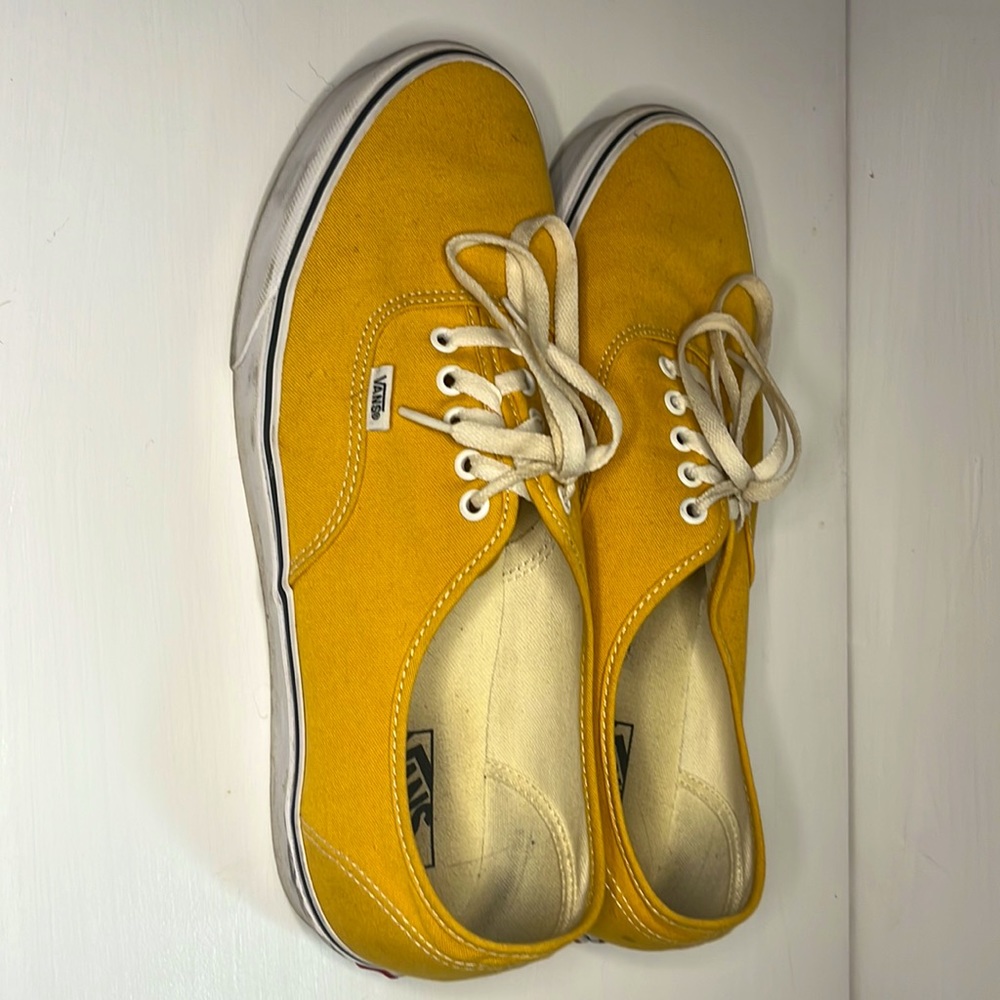Size 13 Van era canvas yellow - Picture 2 of 5